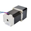 Nema 23 stappenmotor bipolair L=76mm w/overbrengingsverhouding 20:1 tandwielkast