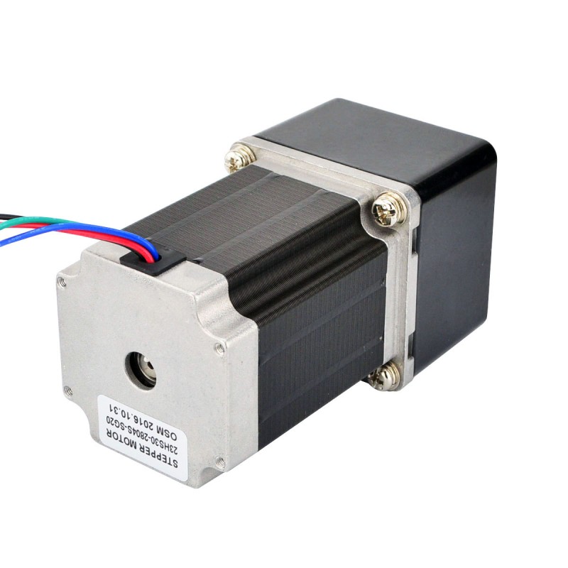 Nema 23 stappenmotor bipolair L=76mm w/overbrengingsverhouding 20:1 tandwielkast