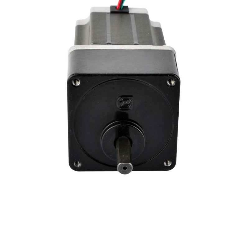 Nema 23 stappenmotor bipolair L=76mm w/overbrengingsverhouding 30:1 tandwielkast