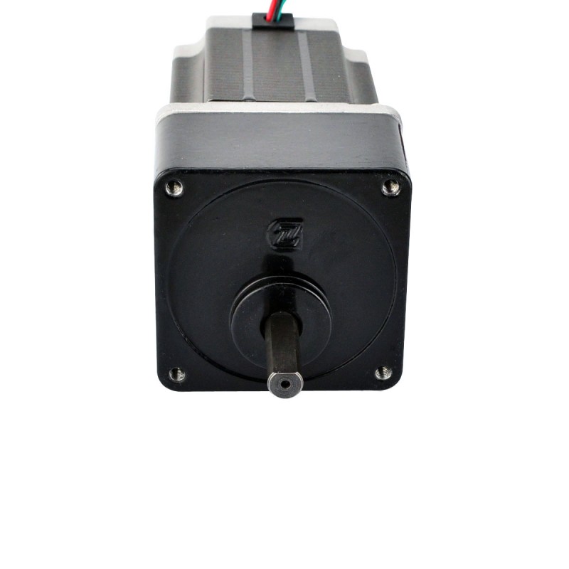 Nema 23 stappenmotor bipolair L=76mm w/overbrengingsverhouding 5:1 tandwielkast