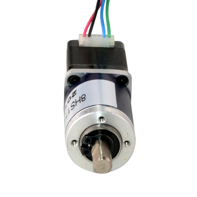 Nema 8 stappenmotor bipolair L=28mm w/versnelling 90:1 planetaire tandwielkast