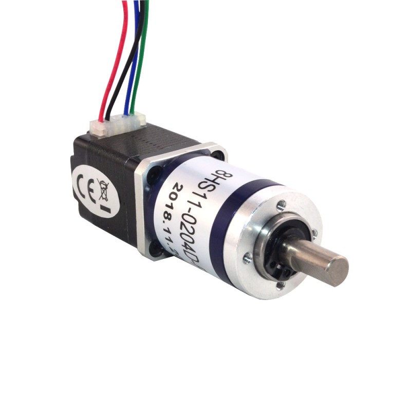 Nema 8 Stappenmotor Bipolair 0.2A L=28mm w/overbrengingsverhouding 90:1 Planetaire versnellingsbak