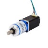 Nema 8 stappenmotor bipolair L=38mm w/versnelling 90:1 planetaire tandwielkast