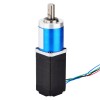 Nema 8 stappenmotor bipolair L=38mm w/overbrengingsverhouding 19:1 planetaire tandwielkast