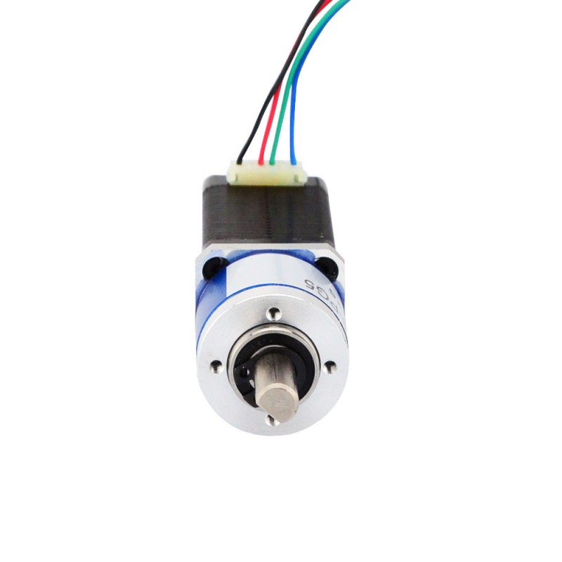 Nema 8 stappenmotor bipolair L=38mm w/versnelling 5:1 planetaire tandwielkast