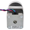 Nema 17 stappenmotor L=39mm overbrengingsverhouding 10:1 hoge precisie planetaire versnellingsbak