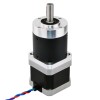 Nema 17 stappenmotor L=39mm overbrengingsverhouding 20:1 hoge precisie planetaire versnellingsbak