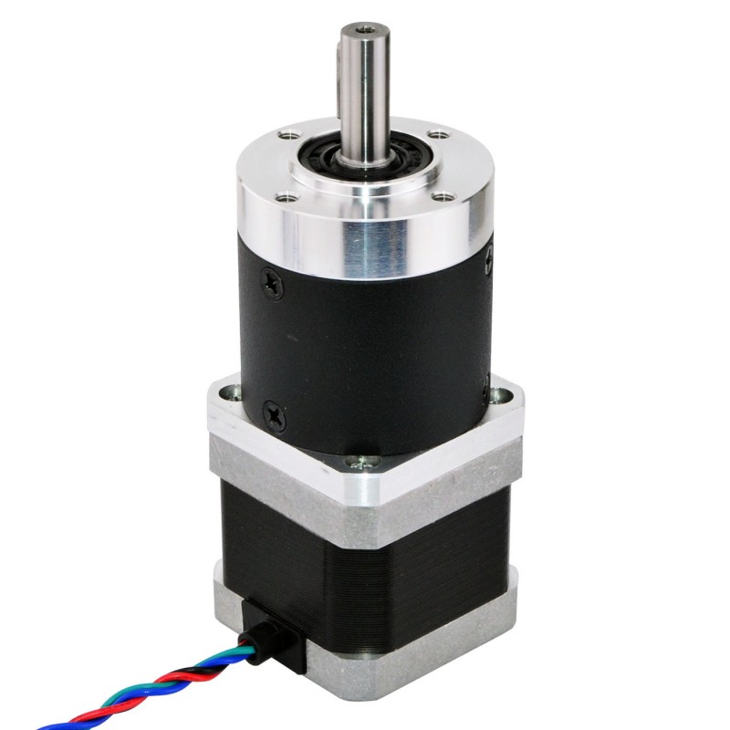 Nema 17 stappenmotor L=39mm overbrengingsverhouding 20:1 hoge precisie planetaire versnellingsbak