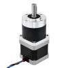 Nema 17 stappenmotor L=39mm overbrengingsverhouding 3:1 hoge precisie planetaire versnellingsbak