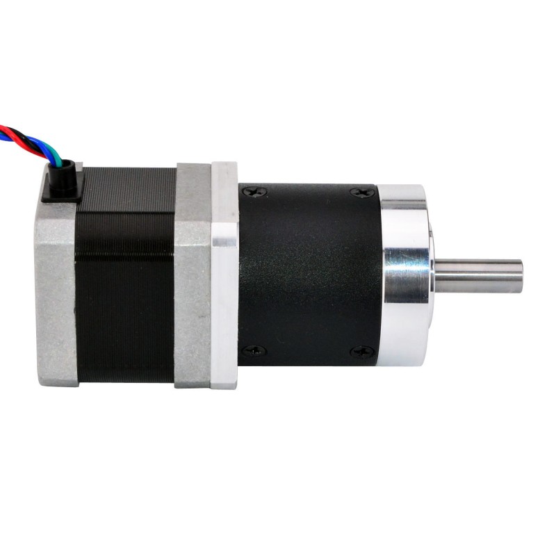 Nema 17 stappenmotor L=39mm overbrengingsverhouding 50:1 hoge precisie planetaire versnellingsbak