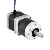 Nema 17 stappenmotor L=39mm overbrengingsverhouding 5:1 hoge precisie planetaire versnellingsbak