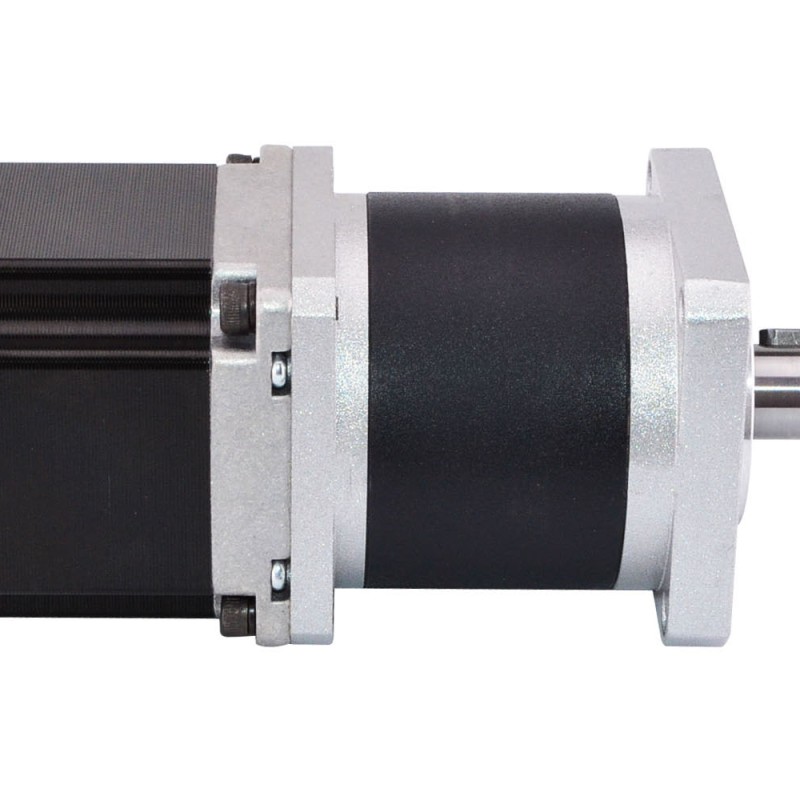 Nema 23 stappenmotor L=56mm overbrengingsverhouding 20:1 hoge precisie planetaire versnellingsbak
