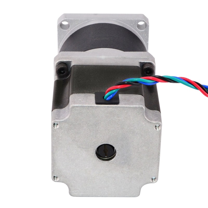 Nema 23 stappenmotor L=56mm overbrengingsverhouding 5:1 hoge precisie planetaire versnellingsbak