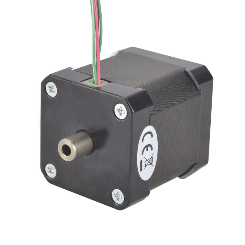 Nema 17 holle as stappenmotor bipolaire 0.36Nm (51oz.in) 1.5A 42x42x47.75mm