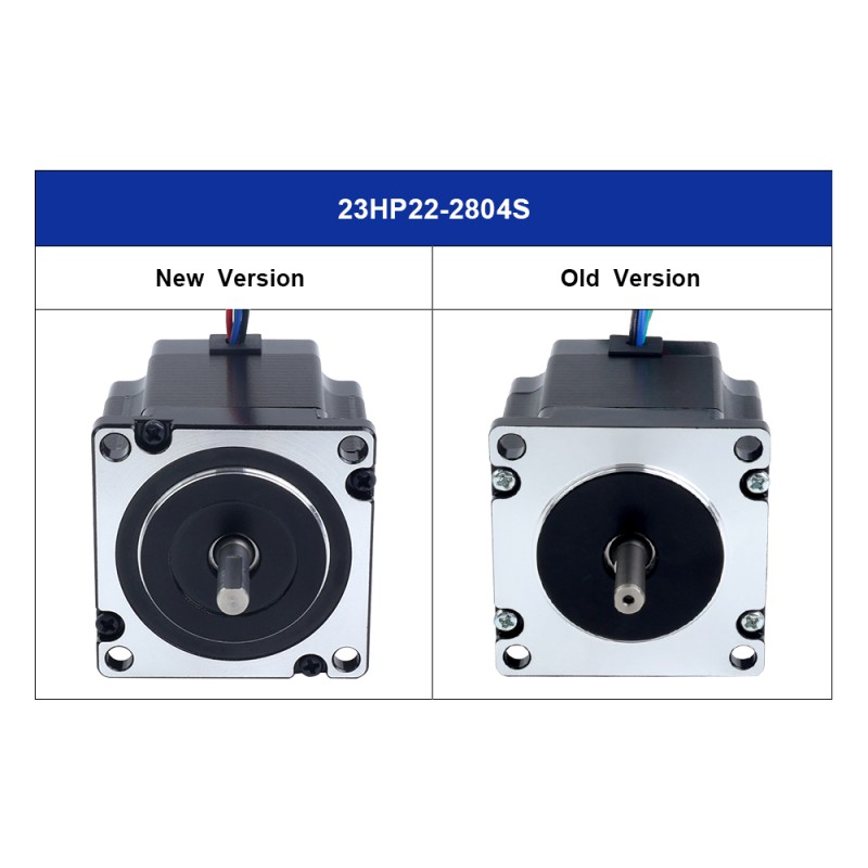 P serie Nema 23 Bipolair 1,8deg 1,20Nm(169,934oz.in) 2,8A 57x57x56mm 4 Draden - 23HP22-2804S | StepperOnline