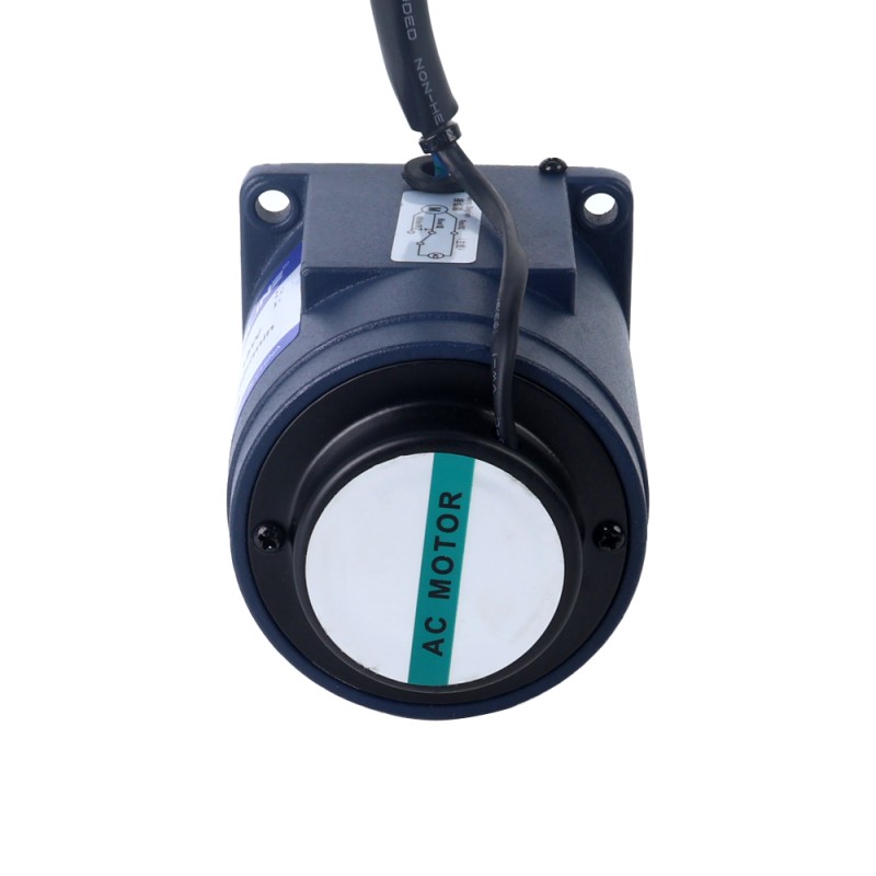 15W 220VAC 50Hz 0,9-13,5RPM 5,00Nm(708,06oz.in) Flens 70mm Spur-versnellingsbak Eenfasige AC-motor met variabele snelheid - 3IK15RGN-C/3GN100K | StepperOnline