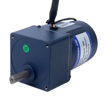 15W 220VAC 50Hz 6-90RPM 1,51Nm(213,83oz.in) Flens 70mm Spur-versnellingsbak Eenfasige AC-motor met variabele snelheid