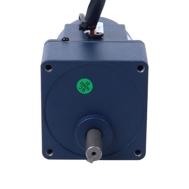 15W 220VAC 50Hz 0,9-13,5RPM 5,00Nm(708,06oz.in) Flens 70mm Spur-versnellingsbak Eenfasige AC-motor met variabele snelheid - 3IK15RGN-C/3GN100K | StepperOnline