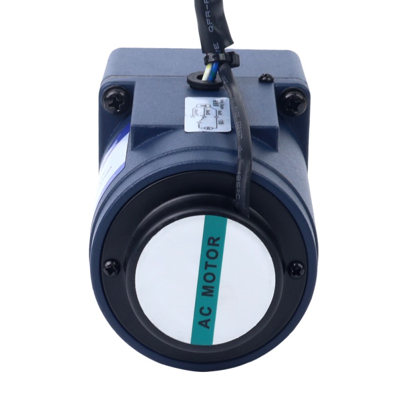 15W 220VAC 50Hz 0,9-13,5RPM 5,00Nm(708,06oz.in) Flens 70mm Spur-versnellingsbak Eenfasige AC-motor met variabele snelheid - 3IK15RGN-C/3GN100K | StepperOnline