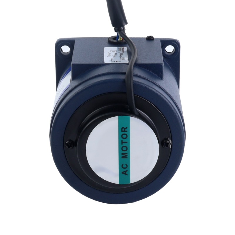 25W 110VAC 60Hz 3-51,67RPM 3,27Nm(463,07oz.in) Flens 80mm Spur-versnellingsbak Eenfasige AC-motor met variabele snelheid - 4IK25RGN-A/4GN30K | StepperOnline