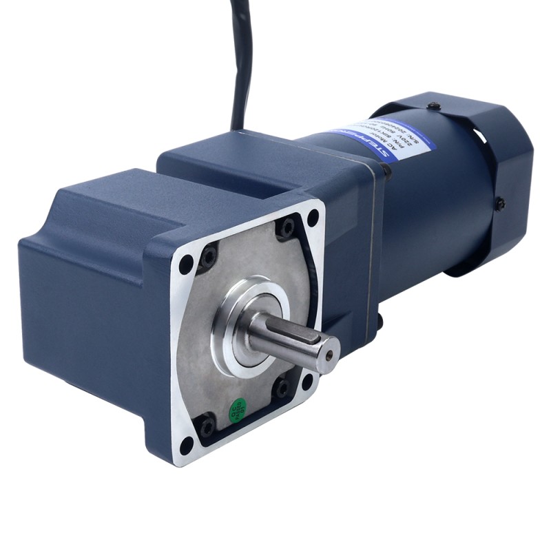 120W 220VAC 50Hz 6-90RPM 9,30Nm(1316,97oz.in) Flens 90mm Haakse versnellingsbak Eenfasige AC-motor met variabele snelheid - 5IK120RGU-CF/5GU15RT | StepperOnline