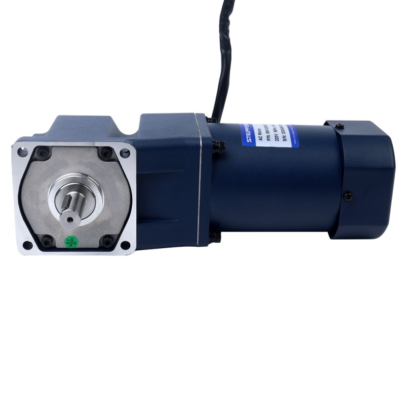 120W 220VAC 50Hz 6-90RPM 9,30Nm(1316,97oz.in) Flens 90mm Haakse versnellingsbak Eenfasige AC-motor met variabele snelheid - 5IK120RGU-CF/5GU15RT | StepperOnline