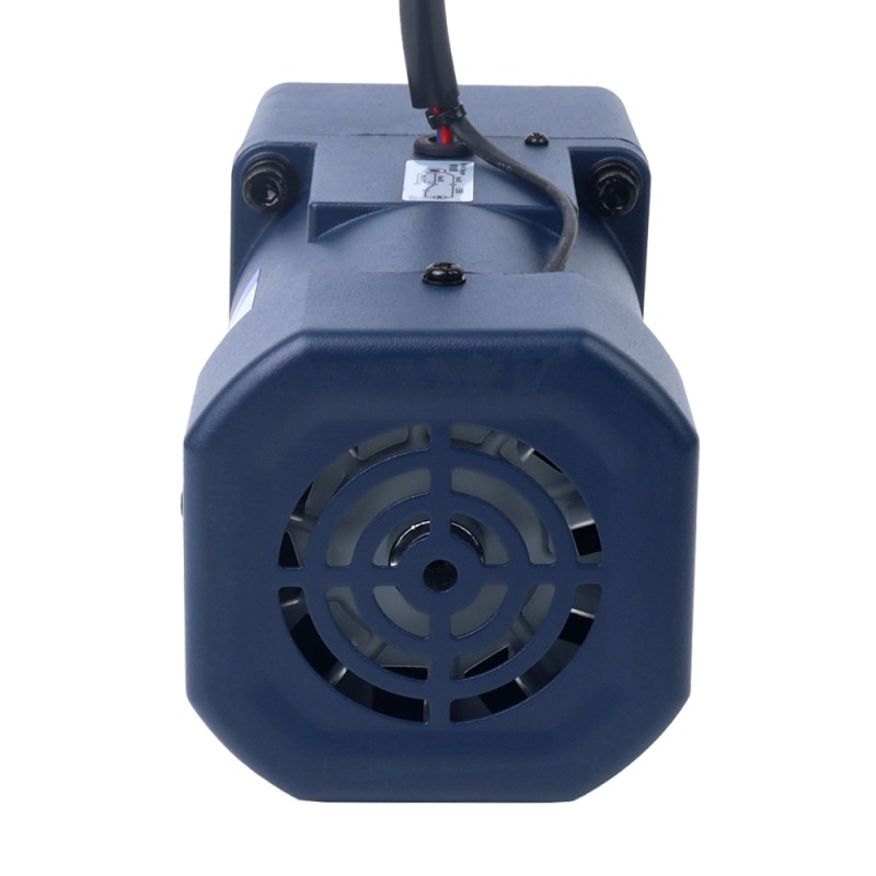 120W 220VAC 50Hz 3-45RPM 17,20Nm(2435,72oz.in) Flens 90mm Spur-versnellingsbak Eenfasige AC-motor met variabele snelheid - 5IK120RGU-CF/5GU30KB | StepperOnline