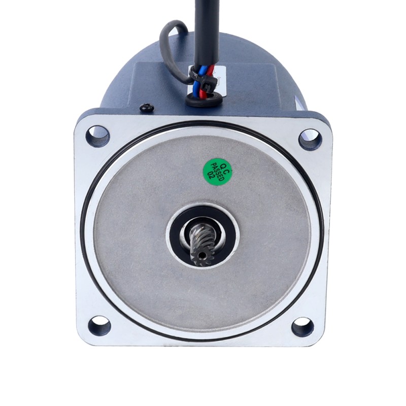 40W 110VAC 60Hz 4,5-77,5RPM 3,38Nm(478,65oz.in) Flens 90mm Spur-versnellingsbak Eenfasige AC-motor met variabele snelheid - 5IK40RGN-A/5GN20K | StepperOnline