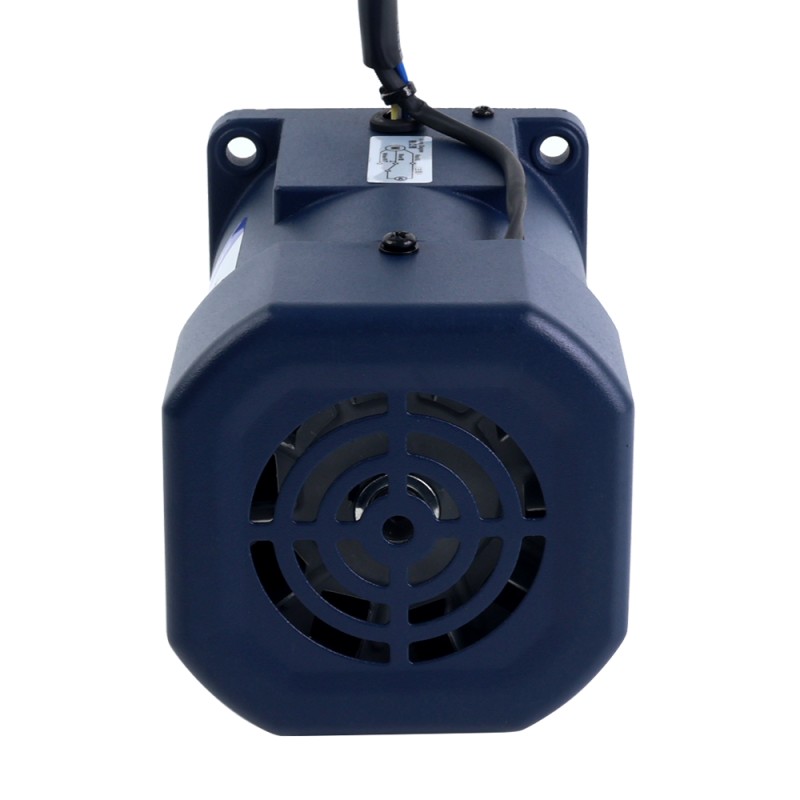60W 110VAC 60Hz 9-155RPM 2,86Nm(405,01oz.in) Flens 90mm Spur-versnellingsbak Eenfasige AC-motor met variabele snelheid - 5IK60RGN-AF/5GN10K | StepperOnline