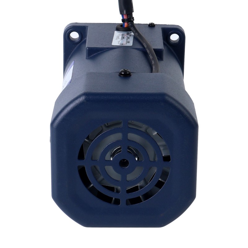 90W 220VAC 50Hz 4,5-67,5RPM 9,30Nm(1316,97oz.in) Flens 90mm Haakse versnellingsbak Eenfasige AC-motor met variabele snelheid - 5IK90RGU-CF/5GU20RC | StepperOnline