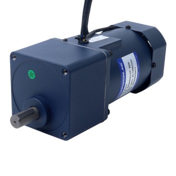 90W 220VAC 50Hz 3-45RPM 12,66Nm(1792,80oz.in) Flens 90mm Spur-versnellingsbak Eenfasige AC-motor met variabele snelheid
