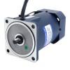 200W 220VAC 50Hz 0,9-13,5RPM 60,00Nm(8496,6oz.in) Flens 104mm Haakse versnellingsbak Eenfasige AC-motor met variabele snelheid - 6IK200RGU-CF/6GU100RT | StepperOnline