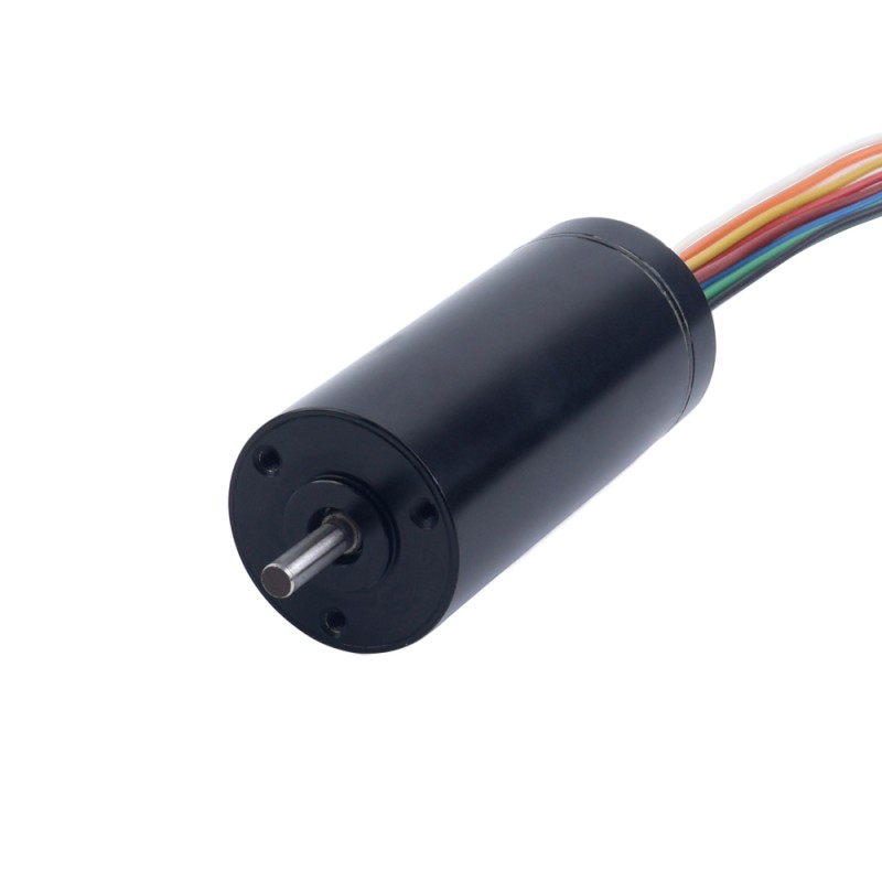 Borstelloze kernloze ronde motor 48V 23,5mNm 25,84W 0,67A Ф22x45mm - 22CL45-48-P2-10500 | StepperOnline