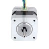 24V 3000RPM 0,08Nm 25W 1,80A 42x42x46mm BLDC-motor - 42BSA46-24-01 | StepperOnline