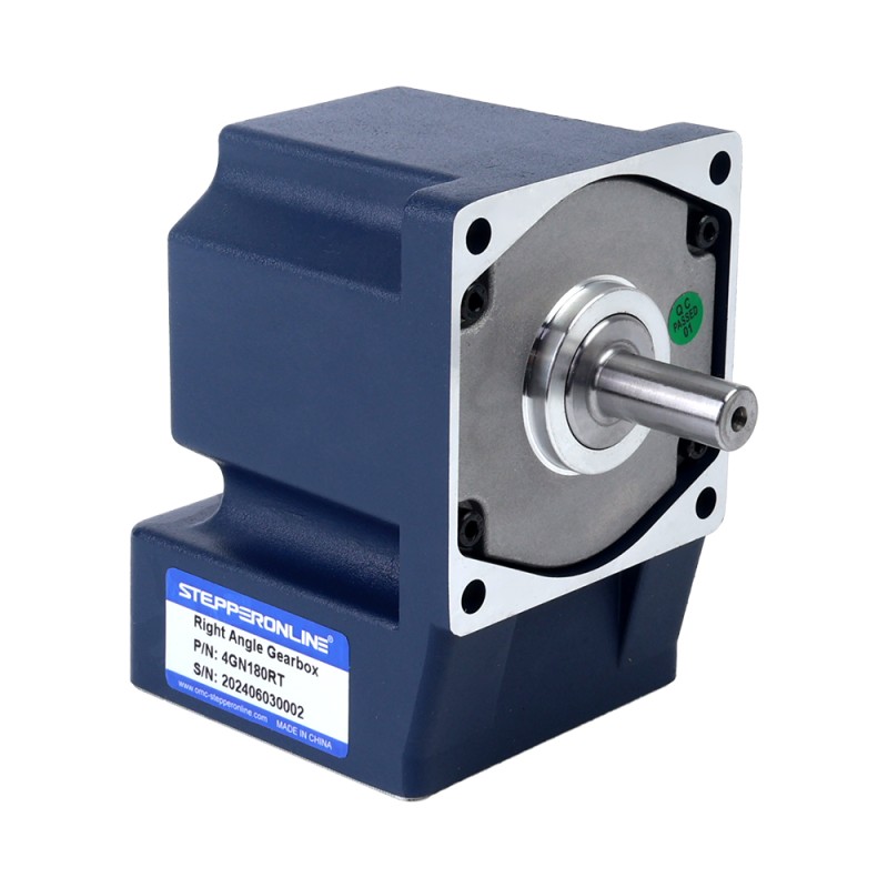 24V 40W 16,67RPM BLDC-motor met tandwieloverbrenging 8,00Nm(1132,90oz.in) 180:1 Haakse versnellingsbak - F4B40-24GN-30S/4GN180RT | StepperOnline AU
