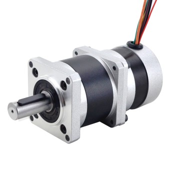 24V 84W 350RPM BLDC Motor met Tandwielkast 1.89Nm (267.65oz.in) 10:1 Hoge Precisie Tandwielkast