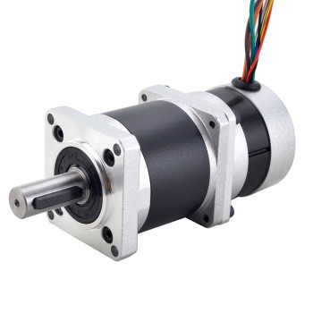 24V 84W 70RPM BLDC Motor met Tandwielkast 8.63Nm (1221.4oz.in) 50:1 Hoge Precisie Versnellingsbak