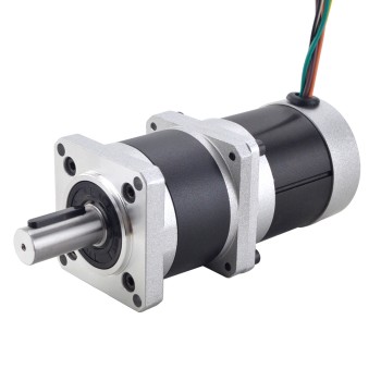24V 172W 350RPM BLDC Motor met Tandwielkast 4.00Nm (566.45oz.in) 10:1 Hoge Precisie Tandwielkast