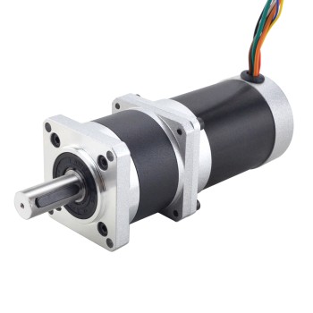 24V 220W 350RPM BLDC Motor met Tandwielkast 5.10Nm (722.22oz.in) 10:1 Hoge Precisie Versnellingsbak
