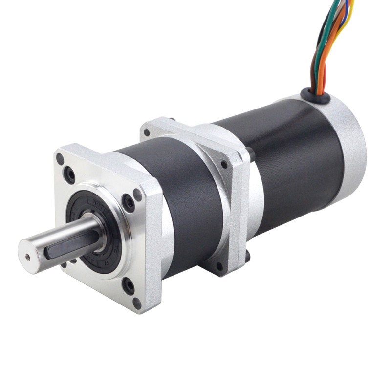 24V 220W 350RPM Geared Brushless DC Motor 5.10Nm (722.22oz.in) 10:1 Hoge Precisie Versnellingsbak