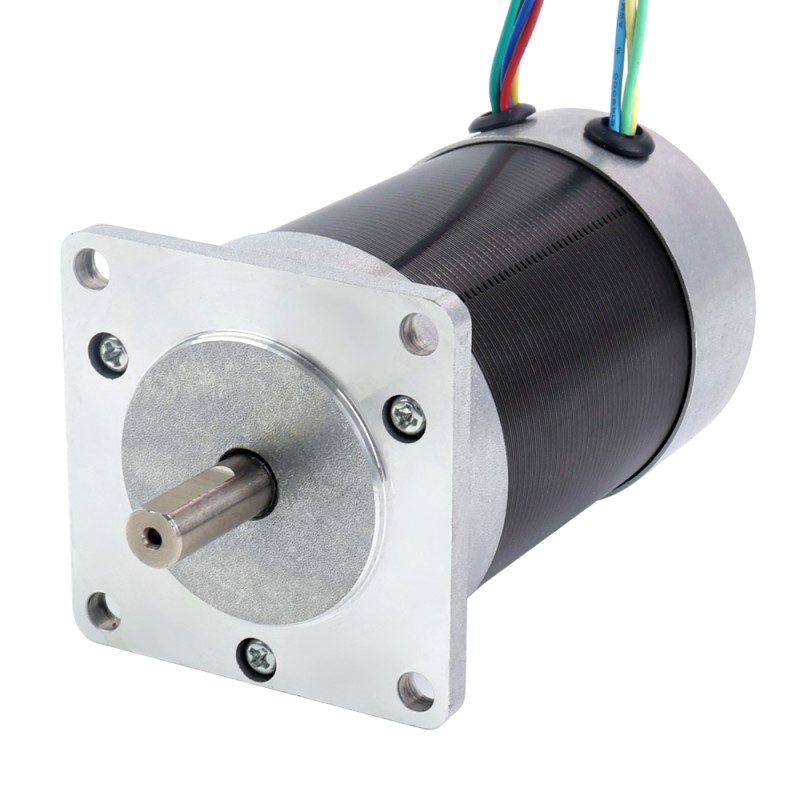 36V 3000 RPM 0,41Nm 129W 4,90A 57x57x93,5mm BLDC-motor - 57BYB94-36-01 | StepperOnline