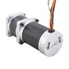 24V 220W 350RPM Geared Brushless DC Motor 5.10Nm (722.22oz.in) 10:1 Hoge Precisie Versnellingsbak