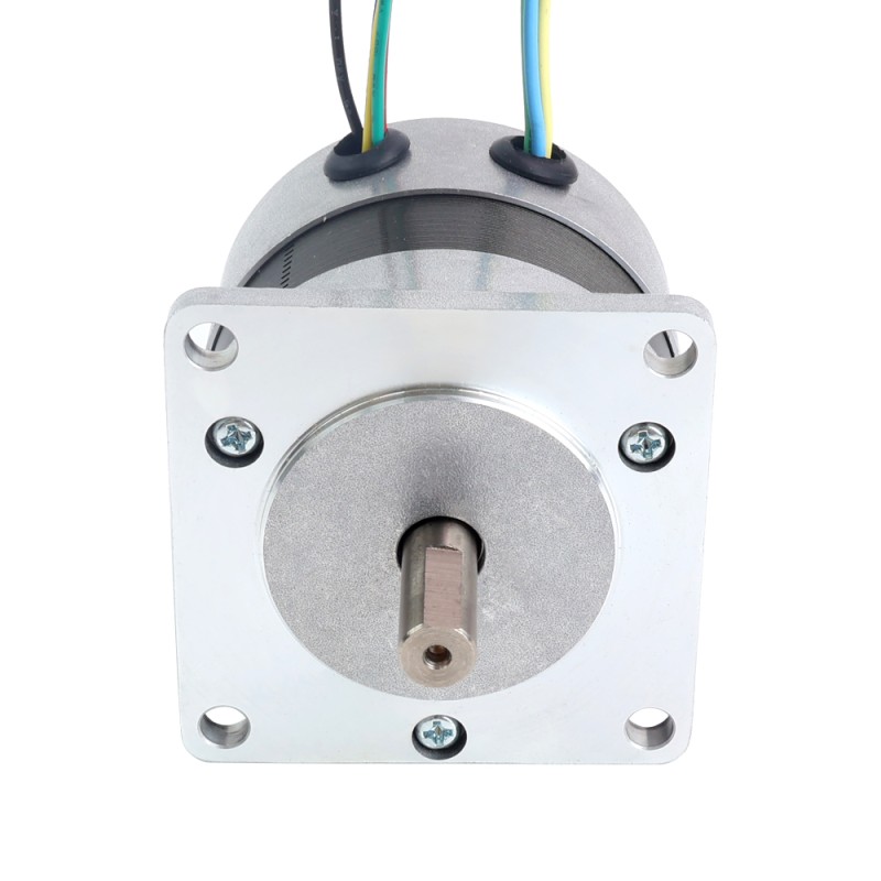 12V 3000 RPM 0,16Nm 50W 6,70A 57x57x53,5mm BLDC-motor - 57BYB54-12-01 | StepperOnline