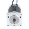 36V 3000 RPM 0,41Nm 129W 4,90A 57x57x93,5mm BLDC-motor - 57BYB94-36-01 | StepperOnline