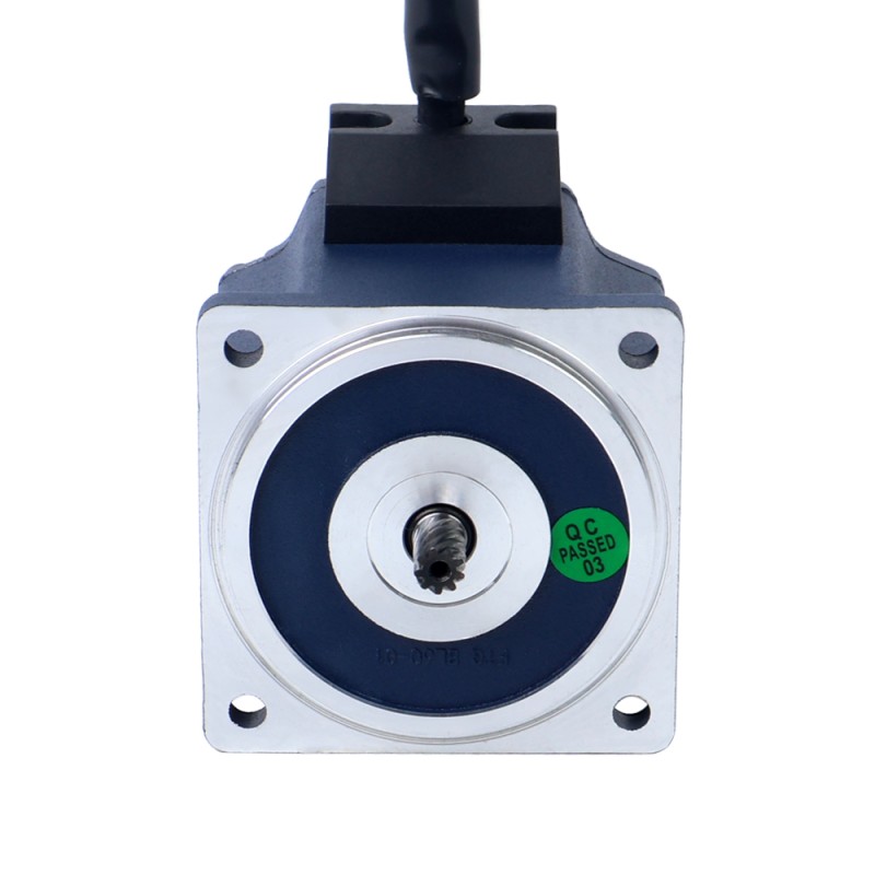 48V 15W 30RPM Borstelloze gelijkstroommotor met versnellingsbak 3,00Nm(424,84oz.in) 100:1 Spur Versnellingsbak - F2B15-48GN-30S/2GN100K | StepperOnline