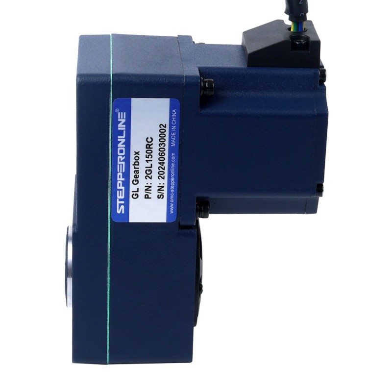 24V 40W 20RPM 13,00Nm(1840,95oz.in) 150:1 borstelloze gelijkstroommotor met tandwielkast en parallelle holle as versnellingsbak - F2B40-24GL-30S/2GL150RC | StepperOnline UK