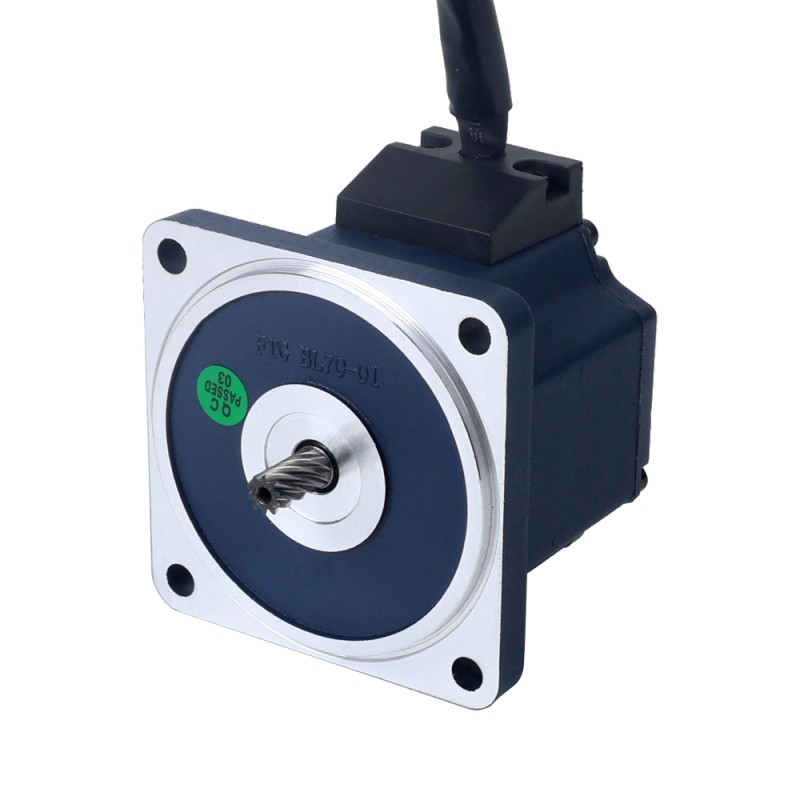 24V 40W 15RPM Borstelloze gelijkstroommotor met versnellingsbak 5,00Nm(708,06oz.in) 200:1 Spur Versnellingsbak - F3B40-24GN-30S/3GN200K | StepperOnline