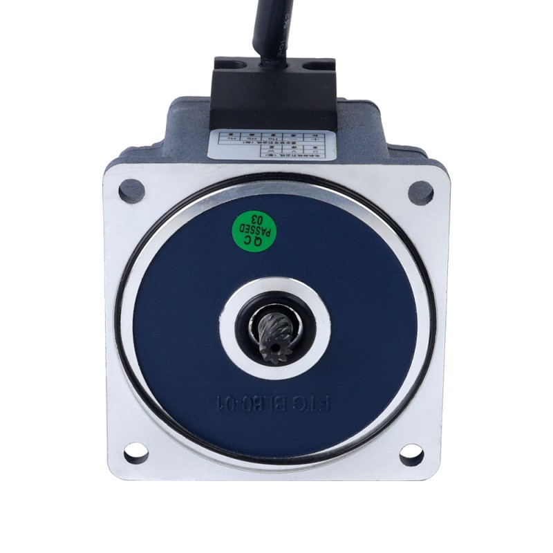 48V 40W 600RPM Borstelloze gelijkstroommotor met versnellingsbak 0,52Nm(73,64oz.in) 5:1 Spur Versnellingsbak - F4B40-48GN-30S/4GN5K | StepperOnline