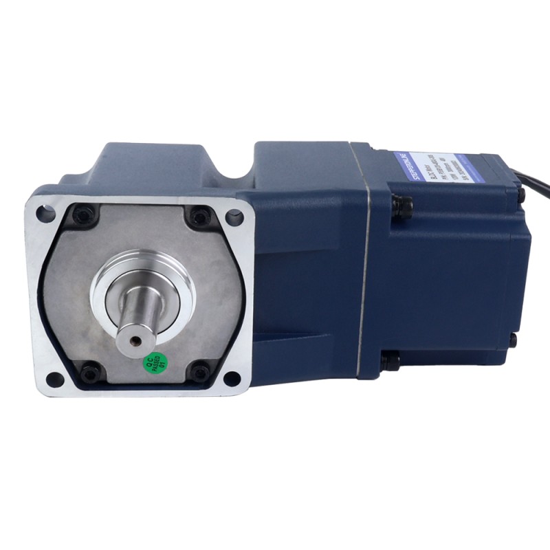 24V 120W 60RPM BLDC-motor met tandwieloverbrenging 11,63Nm(1647,32oz.in) 50:1 Haakse versnellingsbak - F55B120-24GU-30S/5GU50RT | StepperOnline