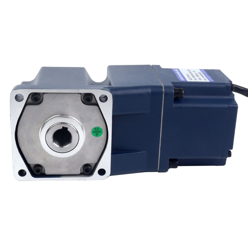 24V 150W 150RPM BLDC-motor met tandwieloverbrenging 6,66Nm(943,00oz.in) 20:1 Haakse versnellingsbak - F55B150-24GU-30S/5GU20RC | StepperOnline